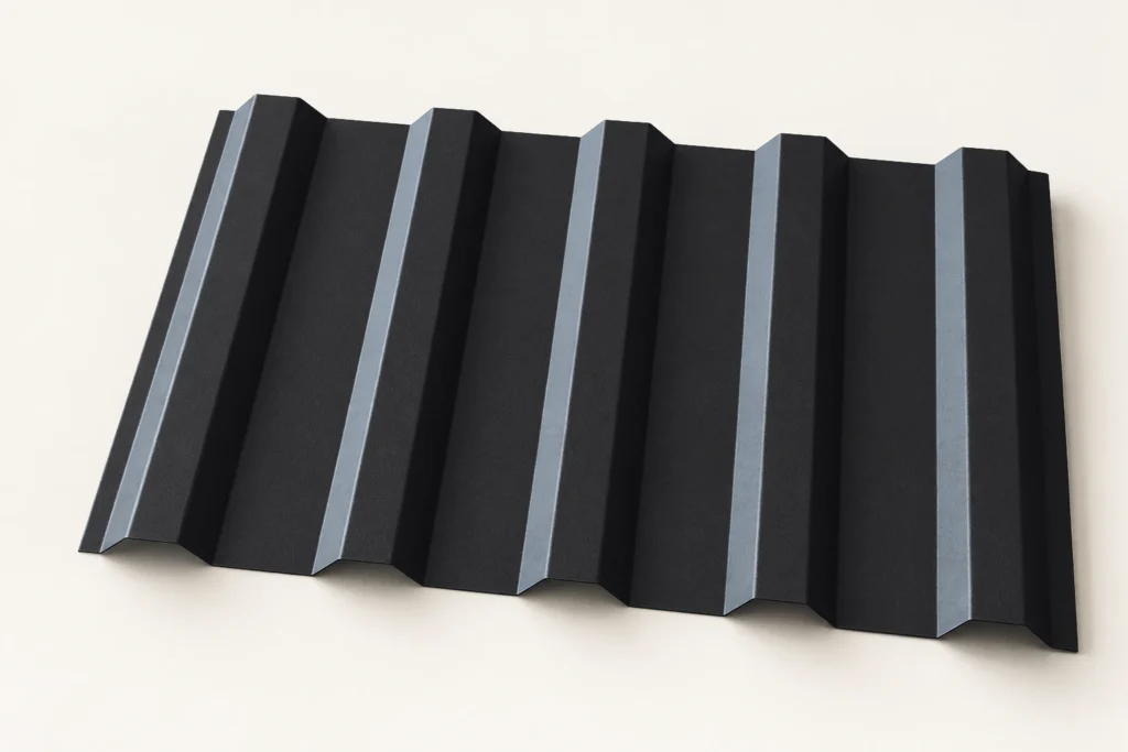 Trapeze-D Profile — approximate colour illustration